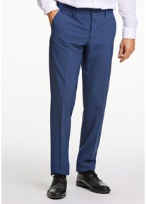 LINDBERGH Herren Anzughose "LINDBERGH Anzughose", blau, Gr. 56, Oberstoff: 58% Wolle, 38% Polyamid, 4% Elasthan, Hosen