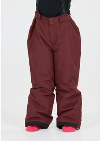 ZIGZAG Kinder Skihose "Soho", blau, casual, Gr. 98, unifarben, 88% Polyester, 12% Elasthan, Hosen, mit abnehmbaren Hosenträgern