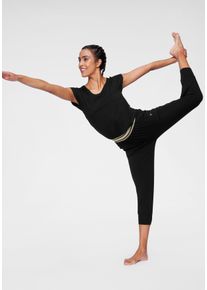 Damen Jumpsuit "Soulwear - Yoga & Relax Jumpsuit", schwarz, sportlich, Gr. 44, OCEAN SPORTSWEAR, Obermaterial: 56% Baumwolle, 38% Viskose, 6%