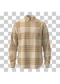 Timberland Herren Flanellhemd "Midweight FLanneL Check Shirt", beige, casual, Gr. S, Flanell, Obermaterial: 100% Baumwolle, Hemden