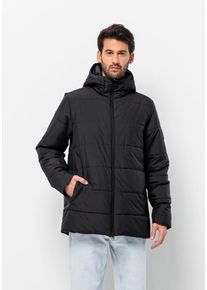 Jack Wolfskin Herren Funktionsjacke "DEUTZER LONG JKT M", schwarz, Gr. XL, Hauptmaterial: 100% Polyester (recycled); Futter: 100% Polyester
