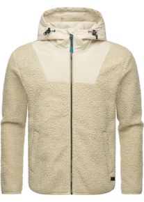 Ragwear Herren Fleecejacke "Adar", beige, sportlich, Gr. XXXL, Fleece, Obermaterial: 100% Polyester, Innenfutter: 100% Polyester, Jacken, Angesagte
