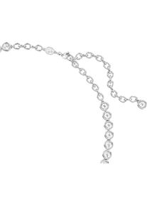 Swarovski Damen Collier "Imber Tennis, Rundschliff, 5682595", Metall, L: 45cm B: 7mm, silber, Metall, B:7mm, Halsketten, mit Swarovski Kristall