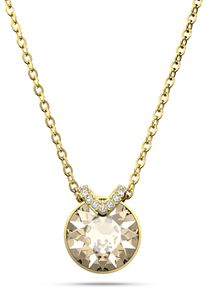 Swarovski Damen Kette mit Anhänger "Halskette Bella V, 5662088 5662091 5724285 5724286 5724287 5724289", Metall, L: 43cm, gelb, Metall, Halsketten,