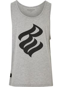 Rocawear Damen Tanktop "Rocawear Herren Rocawear Basic Tank Top", grau, Gr. 5XL, 100% Baumwolle, Tops