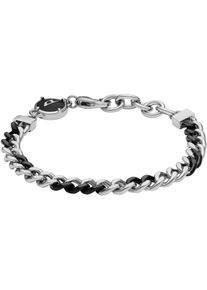 Diesel Herren Armband "STEEL, DX1498931", Edelstahl, schwarz, Edelstahl, Armbänder