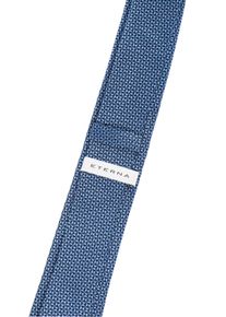 Eterna Herren Krawatte, blau, klassisch, Seide, Krawatten