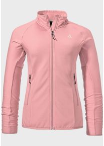 Schöffel SCHÖFFEL Damen Fleecejacke "Hiking Fleece Jk Style Cascata WMS", pink, sportlich, Gr. 38, Oberstoff: 94% Polyester 6% Elasthan, Jacken