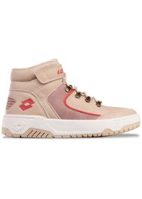 Lotto Kinder Sneaker, Gr. 25, beige, Synthetik, mehrfarbig, sportlich, Schuhe, - mit wärmender Innenausstattung