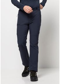 Jack Wolfskin Herren Softshellhose "STOLLBERG PANTS M", blau, Gr. 52, Hauptmaterial: 94% Polyester, 6% Elastane, Hosen