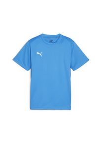 Puma Kinder Trainingstop "TEAMGOAL JERSEY JR", blau, sportlich, Gr. 128, unifarben, Web, Obermaterial: 100% Polyester, Tops