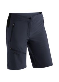 Maier Sports Damen Bermudas "Latit Short Vario", blau, Gr. 40, 88% Polyester (recycelt), 12% Elasthan, Hosen, kurze Damen Wanderhose, moderne