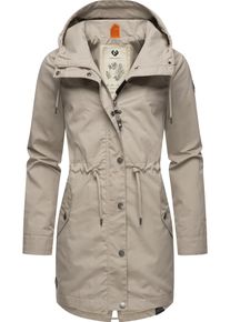 Ragwear Damen Parka "Canny", weiß, modisch, Gr. 5XL, Obermaterial: 65% Polyester, 35% Baumwolle, Innenfutter: 100% Polyester, Jacken, stylische