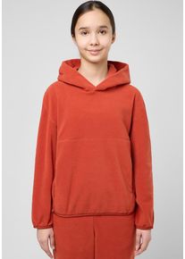 Jack Wolfskin Kinder Kapuzenpullover "SMILEYWORLD HOODY Y", rot, Gr. XS, Hauptmaterial: 100% Polyester (recycled); Futter: 100% Polyester (recycled),