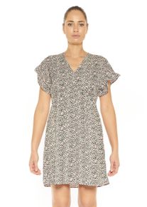 Damen Jerseykleid "ANDREAZ", bunt, casual, Gr. S, Le Temps Des Cerises, geblümt, 100% Polyester, Kleider, mit filigranem Alloverprint