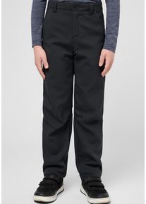 Jack Wolfskin Kinder Softshellhose "FOURWINDS PANTS K", schwarz, Gr. 92, Hauptmaterial: 100% Polyester (recycled); Futter: 100% Polyester (recycled),