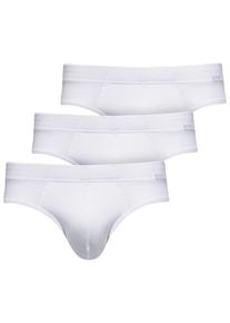 Jockey Herren Slip "Cotton +", Gr. S, weiß, Single Jersey, Obermaterial: 60% Baumwolle, 35% Lyocell, 5% Elasthan, unifarben, Unterhosen