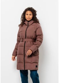 Jack Wolfskin Damen Daunenmantel "FROZEN LAKE COAT W", braun, Gr. XL, OBERSTOFF 100% POLYESTER FUTTER 100% POLYESTER 1. FÜLLUNG 90% GRAUE