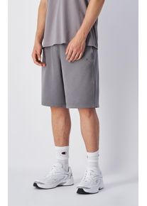 Champion Herren Sweatshorts "Long Bermuda", grau, sportlich, Gr. XL, Obermaterial: 69% Baumwolle, 31% Polyester, Hosen