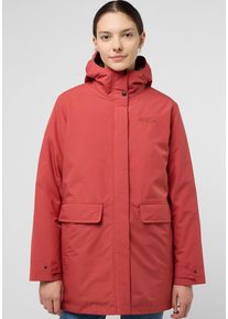 Jack Wolfskin Damen Funktionsparka "WINTERTOR PARKA W", rot, Gr. XXL, Hauptmaterial: 100% Polyester; Futter: 100% Polyester; Füllung: 80%