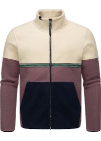 Ragwear Herren Fleecejacke "Lonndy", beige, sportlich, Gr. XXXL, Fleece, Material: 100% Polyester, Jacken, Angesagte Herren Plüschjacke mit hohem