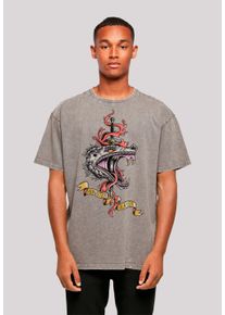 F4NT4STIC Herren T-Shirt "The Witcher Monster Slayer Tattoo Netflix", grau, casual, Gr. S, Obermaterial: 100% Baumwolle, Shirts, Premium Qualität