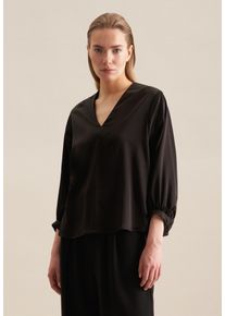 Seidensticker Damen Klassische Bluse "Schwarze Rose", schwarz, Gr. 40, unifarben, 100% Viskose, Blusen, Tunika Uni