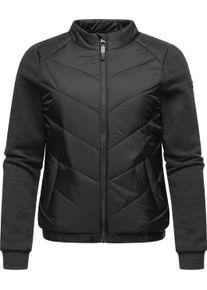 Ragwear Damen Outdoorjacke "Zabava", schwarz, sportlich, Gr. 5XL, Obermaterial: 100% Polyester, Obermaterial Ärmel: 70% Baumwolle, 30% Polyester,