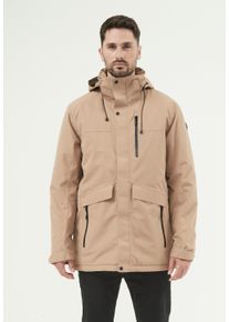 WHISTLER Herren Parka "Buron", braun, casual, Gr. S, unifarben, 100% Polyester, Jacken, mit komfortablem Langschnitt