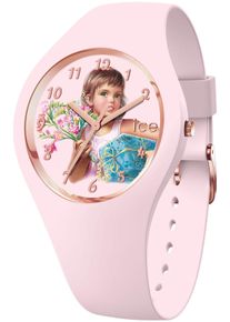 Ice Watch ICE-WATCH Damen Quarzuhr "ICE-WATCH x MARTINE - Small - 3H", rosa, Armbanduhren, Armbanduhr, Damenuhr, Silikonarmband, analog, limited Edition