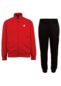 Lotto Kinder Trainingsanzug, rot, sportlich, Gr. 134, unifarben, 100% Polyester, Sportanzüge, - besonders leicht & bequem