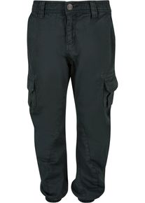 Urban Classics Jungen Stoffhose "Urban Classics Herren Boys Cargo Jogging Pants", grün, Gr. 158, unifarben, 100% Baumwolle, Hosen