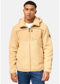 STONE HARBOUR Herren Fleecejacke "Illian", beige, casual, Gr. XXL, Fleece, Obermaterial 1: 100% Polyester, Obermaterial 2: 100% Nylon, Jacken,