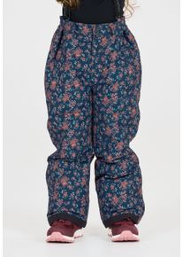 ZIGZAG Kinder Skihose "Soho", blau, sportlich, Gr. 164, geblümt, 100% Polyester, Hosen, aus atmungsaktivem Material