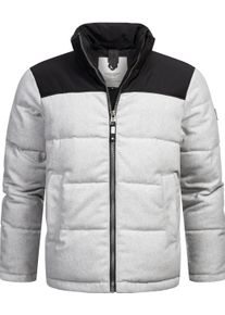 Ragwear Herren Steppjacke "Waldess", grau, casual, Gr. XL, Obermaterial: 100% Polyester, Futter: 100% Polyester, Wattierung: 100% Polyester, Jacken,