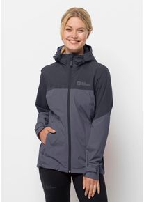 Jack Wolfskin Damen Outdoorjacke "WEILTAL 2L JKT W", grau, Gr. S, OBERSTOFF 100% POLYESTER 1.FUTTER 100% POLYESTER 2.FUTTER 100% POLYESTER, Jacken