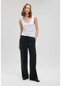 Mavi Damen Stoffhose "WOVEN PANT", schwarz, casual, Gr. S, 86% Modal, 14% Polyester, Hosen, Hose weit
