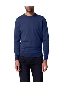 Pierre Cardin Herren Rundhalspullover "Strick RH", blau, casual, Gr. L, Strick, Obermaterial: 100% Baumwolle, Pullover