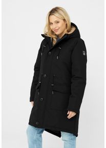 Derbe Damen Winterjacke "Festholm", schwarz, casual, Gr. 36, Obermaterial: 100% Polyester; Füllung: 100% Polyester; Futter: 100% Polyester, Jacken,