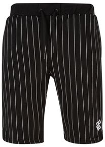 Rocawear Herren Stoffhose "Rocawear Herren Rocawear Coles Shorts", schwarz, Gr. S, gestreift, 80% Baumwolle, 20% Polyester, Hosen