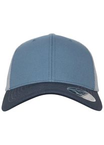 Flexfit Damen Flex Cap "Flexfit Trucker 110 Trucker", blau, casual, unifarben, 97% Polyester, 3% Elasthan, Caps