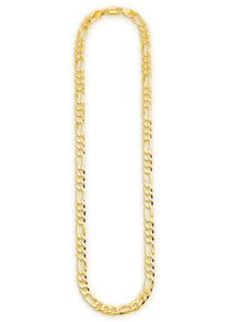 Bruno Banani Herren Kette ohne Anhänger "Schmuck Geschenk Silber 925 Halsschmuck Halskette Figarokette", 60, Silber 925 (Sterlingsilber), B: 7mm,