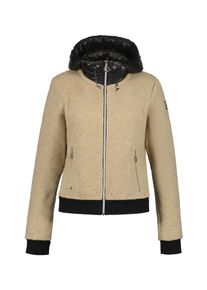 Luhta Damen Sweatjacke "D SWEATJACKE JACKLIN", gelb, sportlich, Gr. XL, Obermaterial: 100% Polyester, Sweatjacken