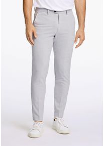 LINDBERGH Herren Stoffhose "LINDBERGH Stoffhose", grau, Gr. XS, Oberstoff: 35% Polyester (recycelte Fasern), 31% Viskose, 30% Polyester, 4% Elasthan,
