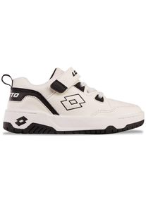 Lotto Kinder Sneaker, Gr. 26, schwarz-weiß, Synthetik, Kunstfaser, mehrfarbig, sportlich, Schuhe, - in kindgerechter Passform