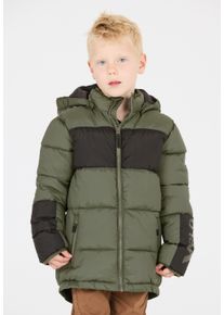 ZIGZAG Kinder Outdoorjacke "Bruno", schwarz, sportlich, Gr. 116, mehrfarbig, 100% Nylon, Jacken, mit winddichtem und atmungsaktivem Material