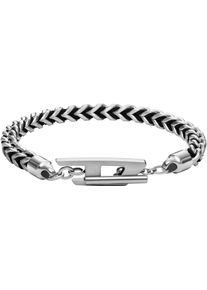 Diesel Armband "Schmuck Geschenk Edelstahl Armschmuck Armkette CHAIN, DX1540040", Edelstahl-Nylon, schwarz, Edelstahl, Nylon, Armbänder