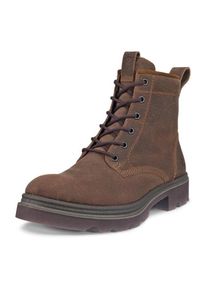 Ecco Damen Schnürboots "GRAINER W", Gr. 39, braun, Leder, klassisch, Schuhe, Stiefelette, Winterboots, Blockabsatz, mit Schurwollfutter