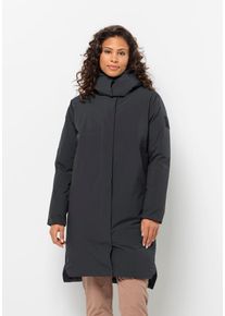 Jack Wolfskin Damen Funktionsmantel "LUISENPLATZ COAT W", grau, Gr. XL, OBERSTOFF: 100% POLYESTER; FUTTER: 100% POLYESTER; FÜLLUNG: 90% ENTENDAUNEN,