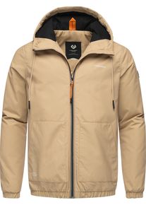 Ragwear Herren Outdoorjacke "Windeyer", beige, casual, Gr. XL, Obermaterial: 65% Polyester, 35% Baumwolle, Innenfutter: 100% Polyester, Wattierung: